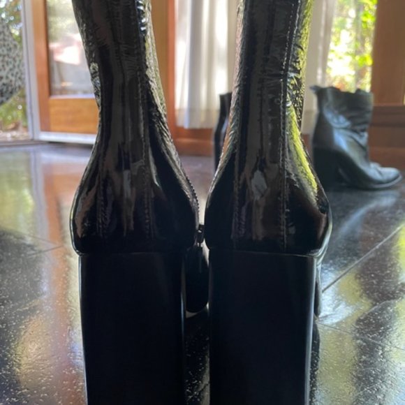 Rag & Bone - Patent Leather Boots - 38.5 - Picture 4 of 6